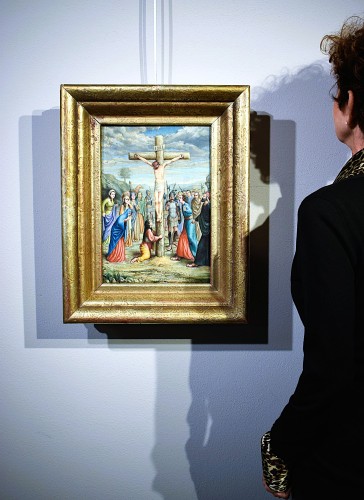 Antiquités - Crucifixion of Christ - France, Limoges 18th century 